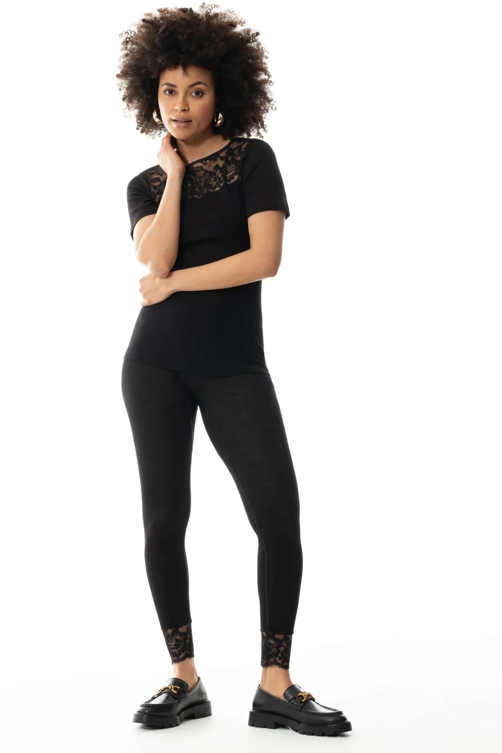 Damen Mey T-Shirt Serie Wool Love