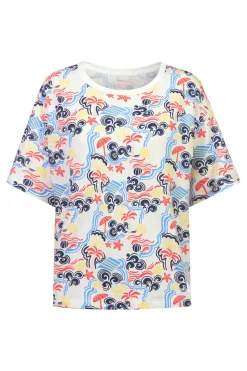 Damen Mey T-Shirt Serie Palm Shades