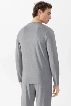Herren Mey T-Shirt langarm Serie Easy Night