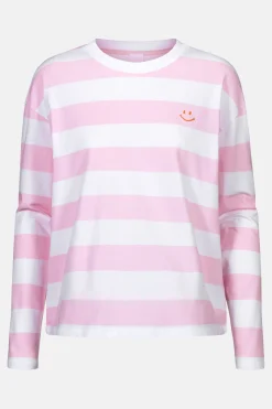 Damen Mey T-Shirt langarm Serie Streaked Lines