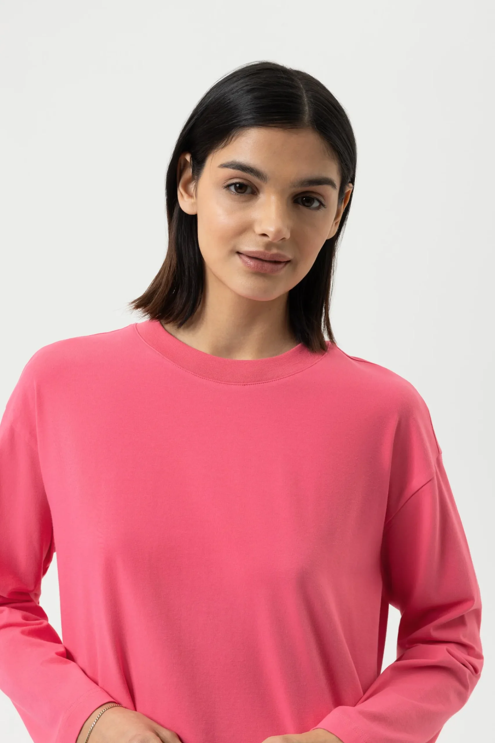 Damen Mey T-Shirt langarm Serie Solid Love