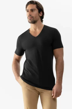Herren Mey V-Neck Dry Cotton Colour