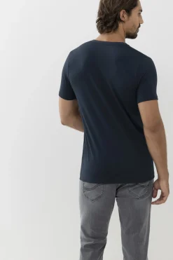 Herren Mey V-Neck Dry Cotton Colour