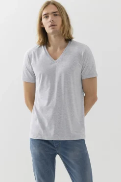 Herren Mey V-Neck Dry Cotton Colour