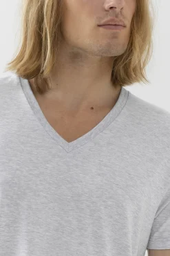 Herren Mey V-Neck Dry Cotton Colour